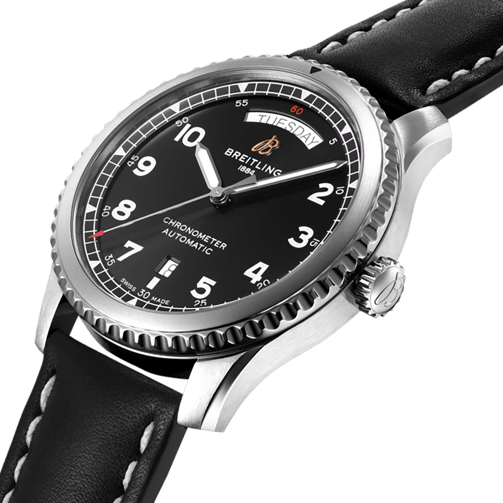 Breitling o1mt1gz0125 Size: OS / Aviator 8 Day & Date Watch Size ONE SIZE - 2 Thumbnail