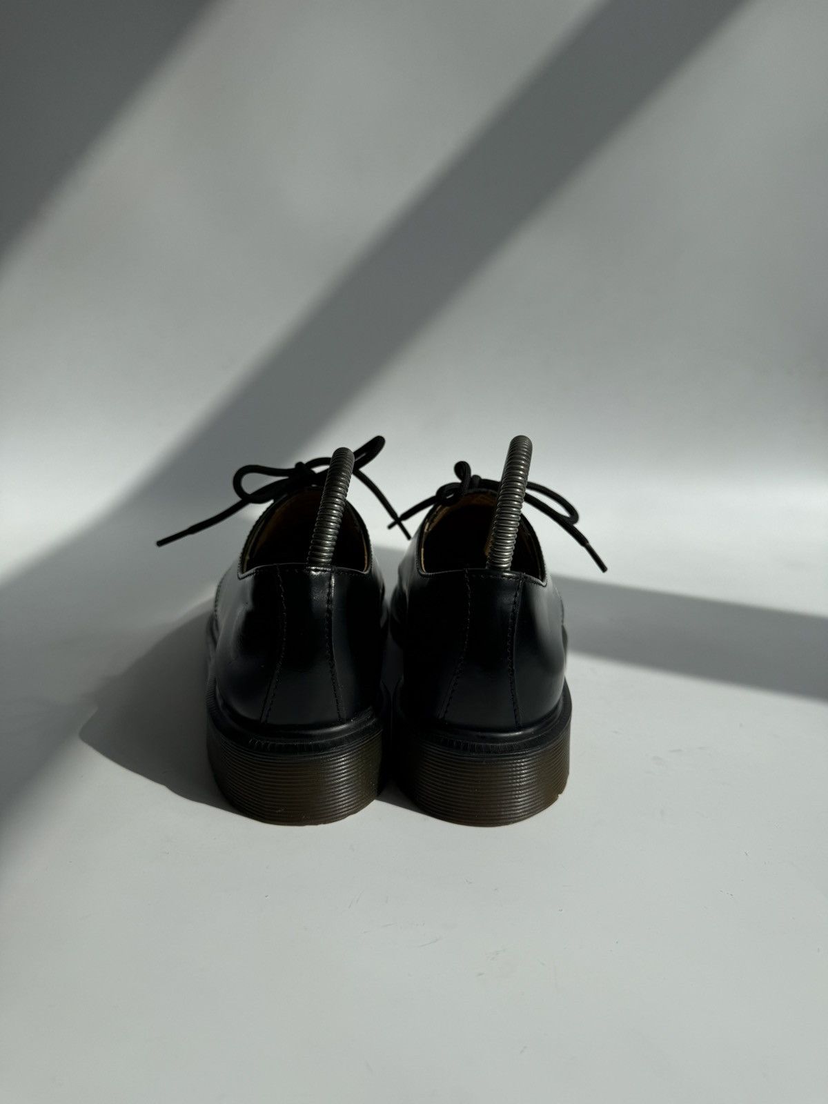 Dr. Martens Dr. Martens 1461 PW Black Smooth Leather 3-Eye Shoes Size US 6 / IT 36 - 6 Thumbnail