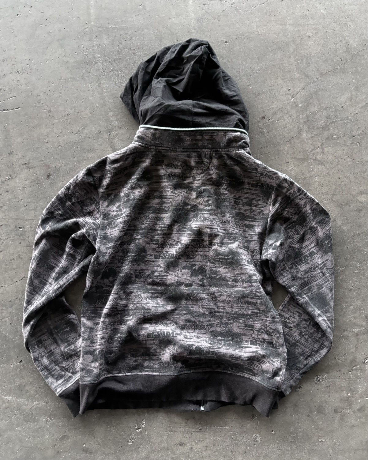 If Six Was Nine × Japanese Brand × Le Grande Bleu (L.G.B.) Pract Ifsixwasnine lgb style Poem Bono Hoodie Size US L / EU 52-54 / 3 - 8 Thumbnail