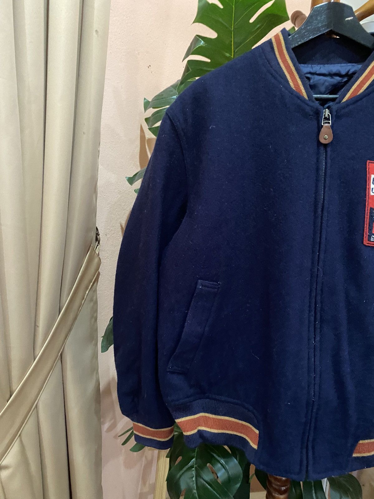 Japanese Brand Vintage SAB STREET Navy Bomber Jacket Japan Streetwear Style Size US M / EU 48-50 / 2 - 9 Thumbnail