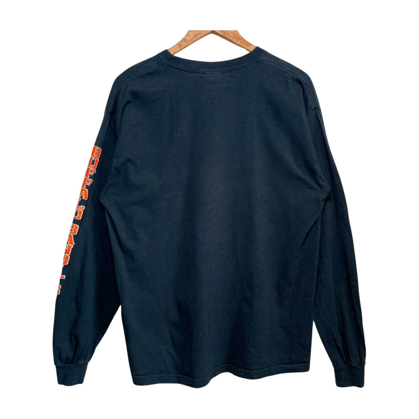 Gildan × Vintage Vintage 00s NLL Lacrosse Buffalo Bandits Long Sleeve Shirt L Size US L / EU 52-54 / 3 - 3 Thumbnail