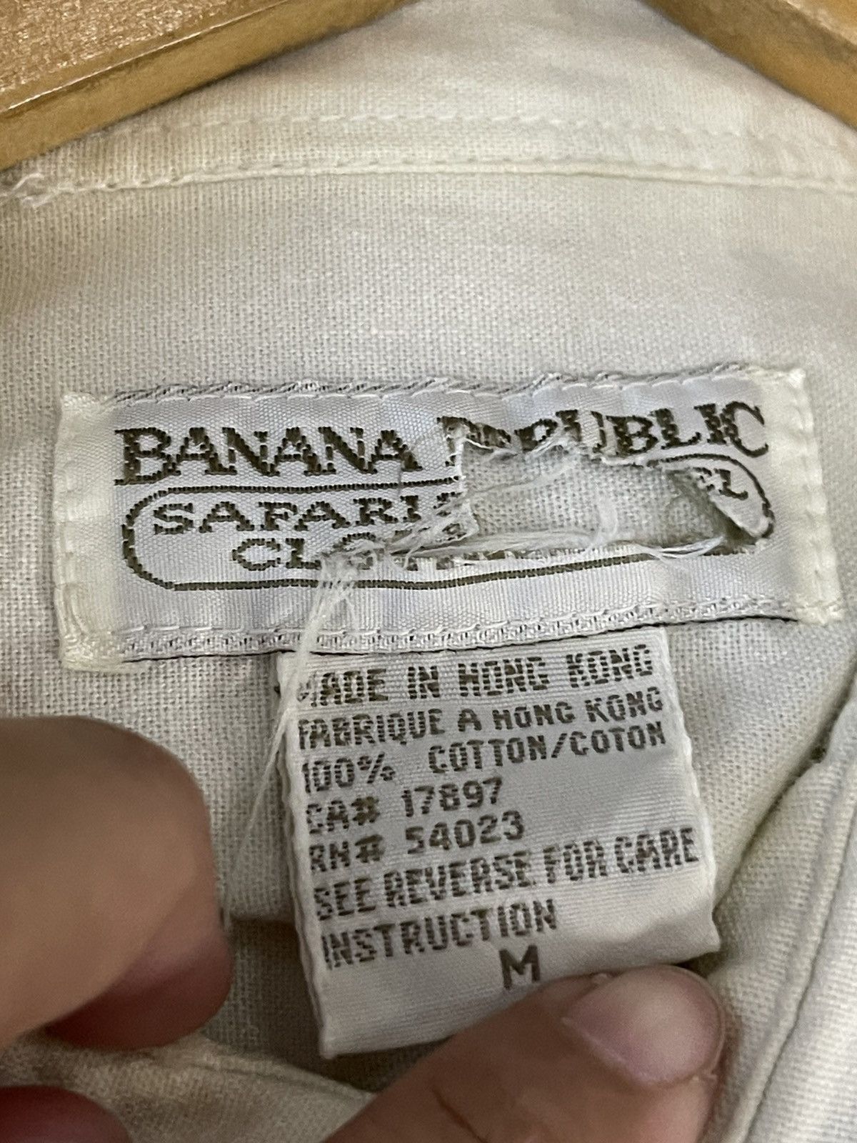 Banana Republic Vintage Banana Republic Button Shirt Size US M / EU 48-50 / 2 - 12 Thumbnail