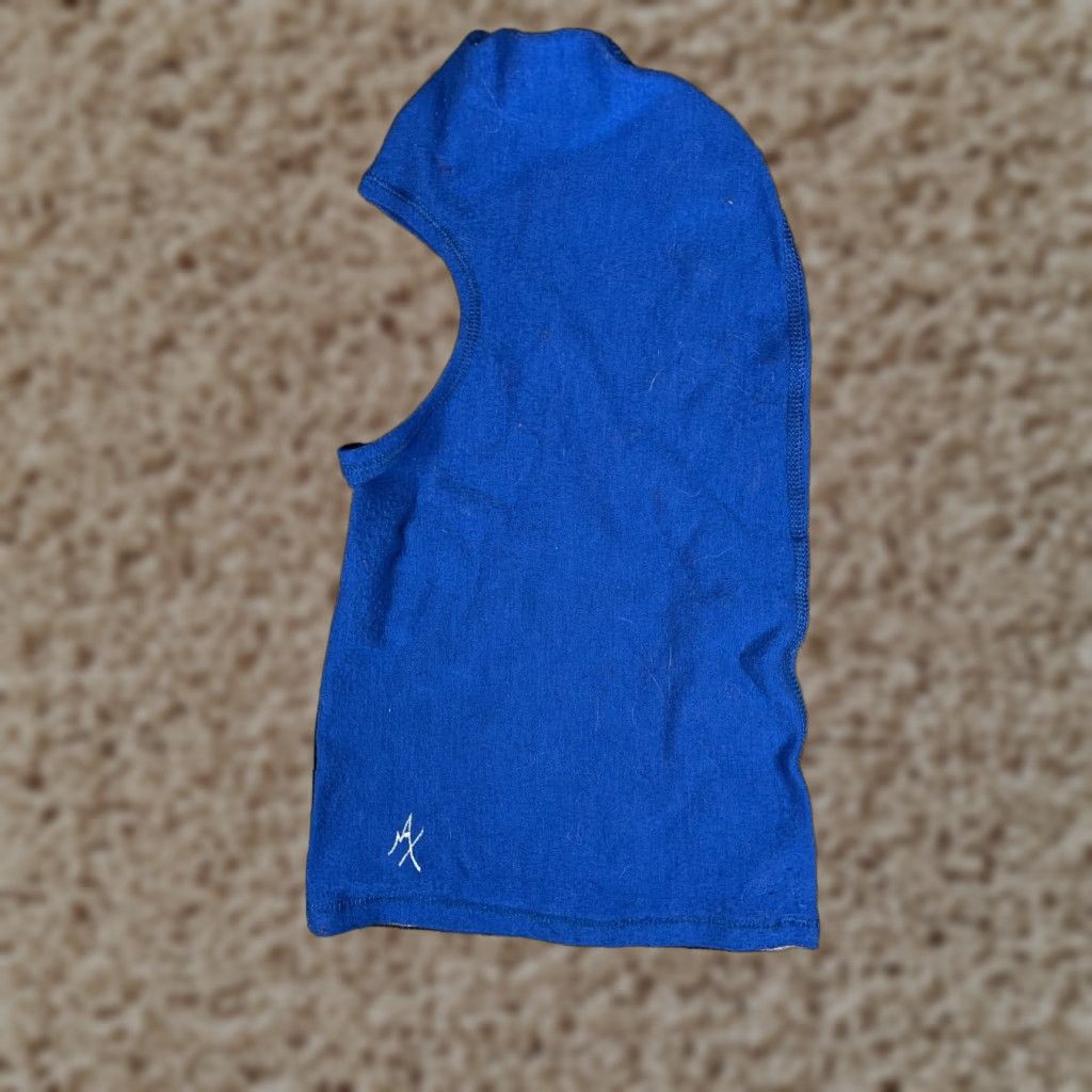 Vintage Ski Mask Seirus Adult One Size Blue Polyester Knit Balaclava Hat/Cap Winter Outdoor Ski Snowboard Men Family Style Casual Workwear Size ONE SIZE - 1 Thumbnail