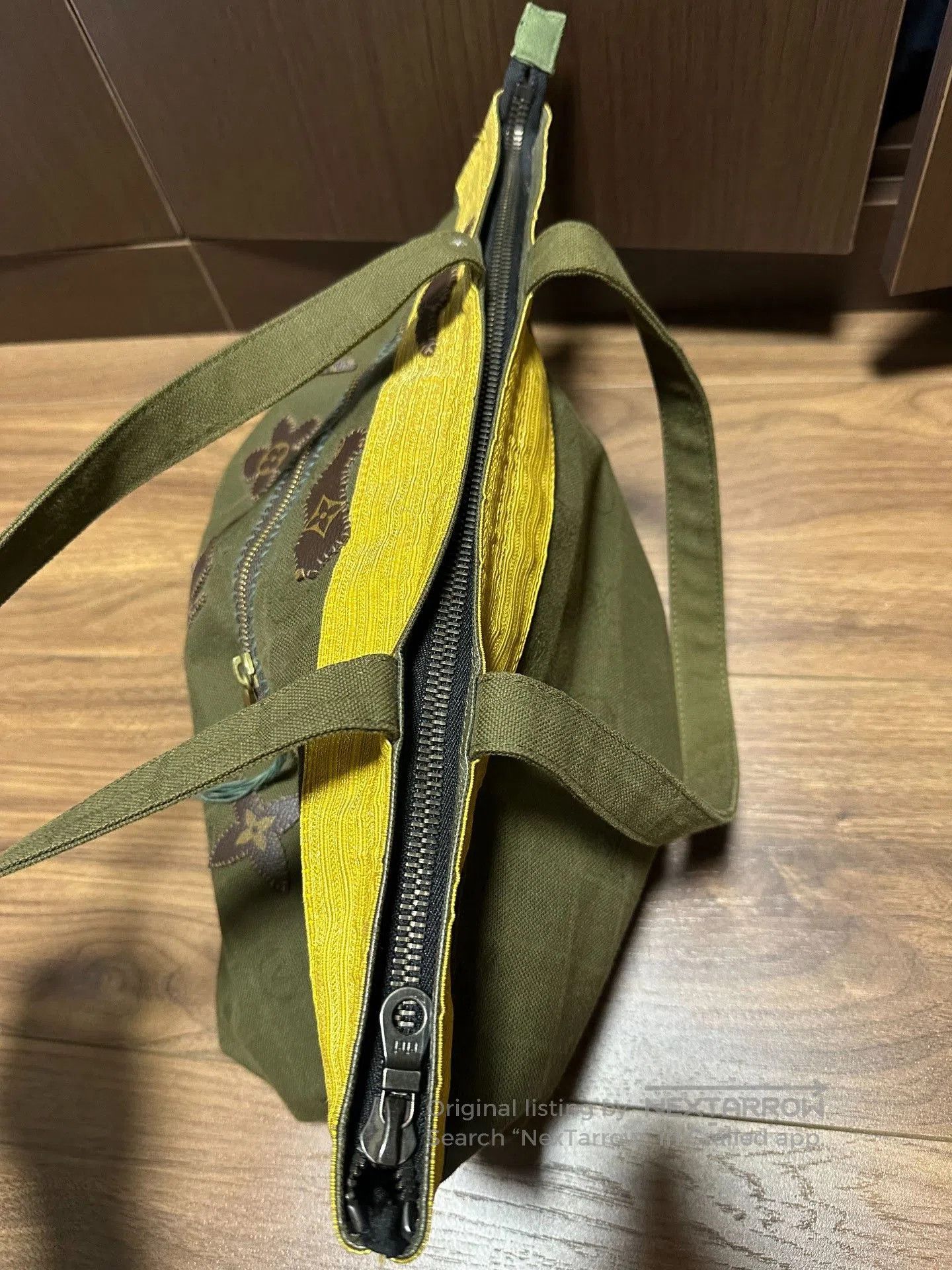 Mastermind Japan MMJ x Visvim Military Green Tote Bag. Size ONE SIZE - 3 Thumbnail