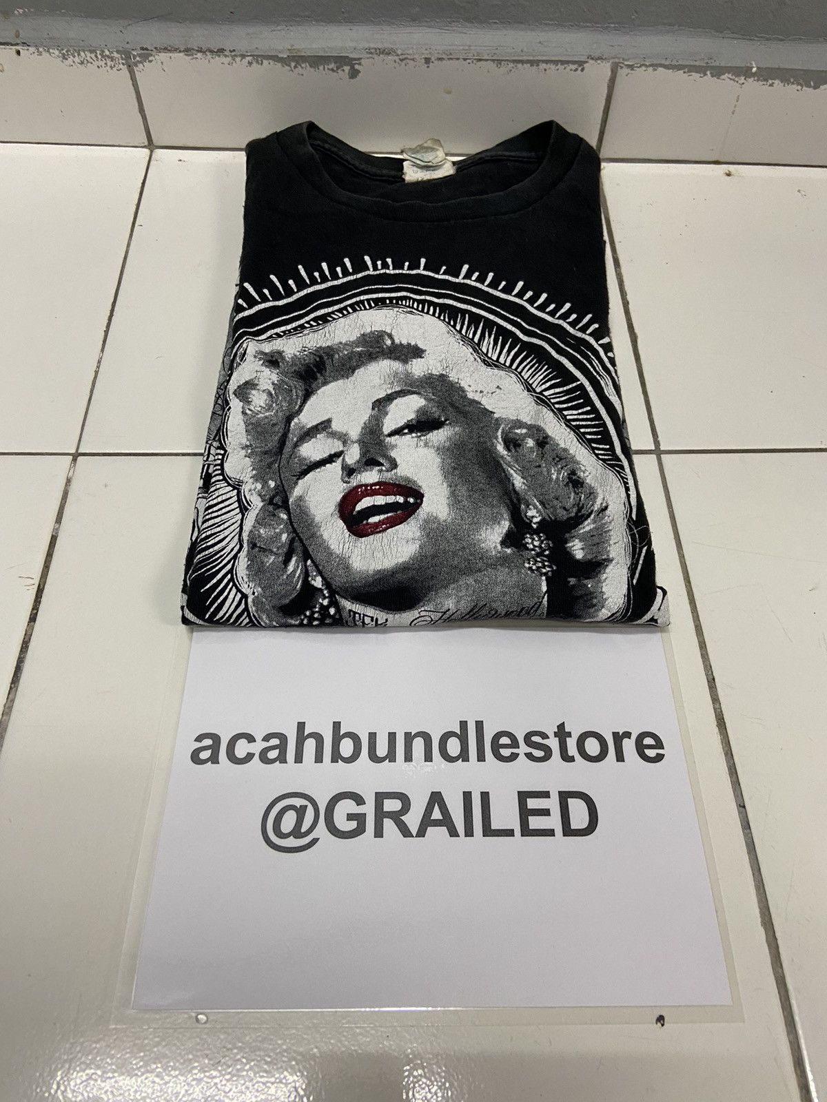 Band Tees VINTAGE MARILYN MONROE TRUE FAME TEE SHIRT Size US L / EU 52-54 / 3 - 14 Thumbnail
