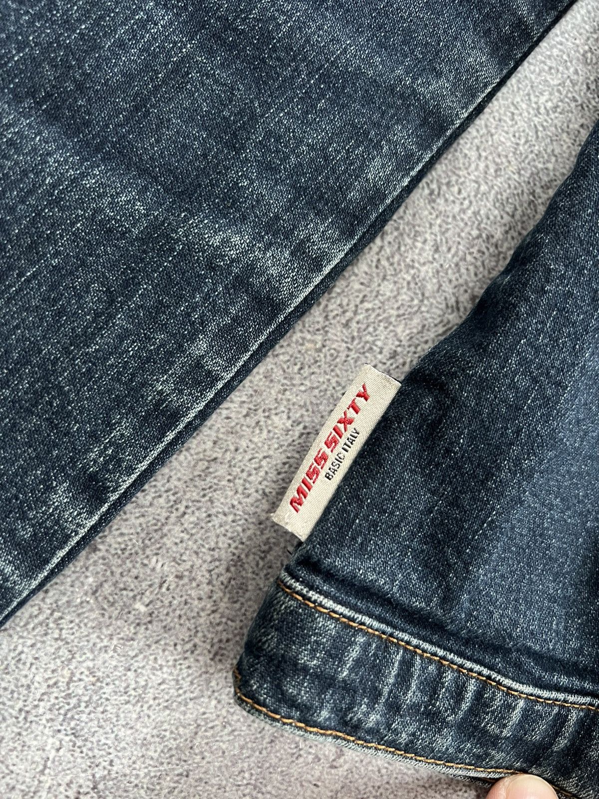 Miss Sixty Miss Sixty 60 Denim Fitted Trucker Jacket Flap Pocket Size S Size S / US 4 / IT 40 - 5 Thumbnail