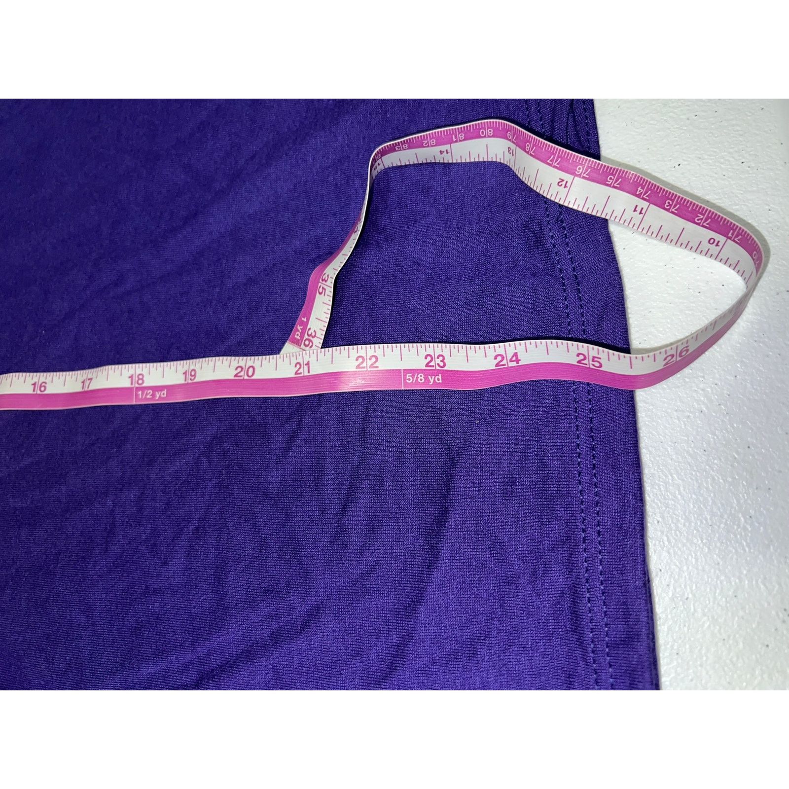 Jerzees 90s Vintage Jerzees Purple Blank USA Made 50/50 Shirt VTG M1 Size US M / EU 48-50 / 2 - 9 Thumbnail