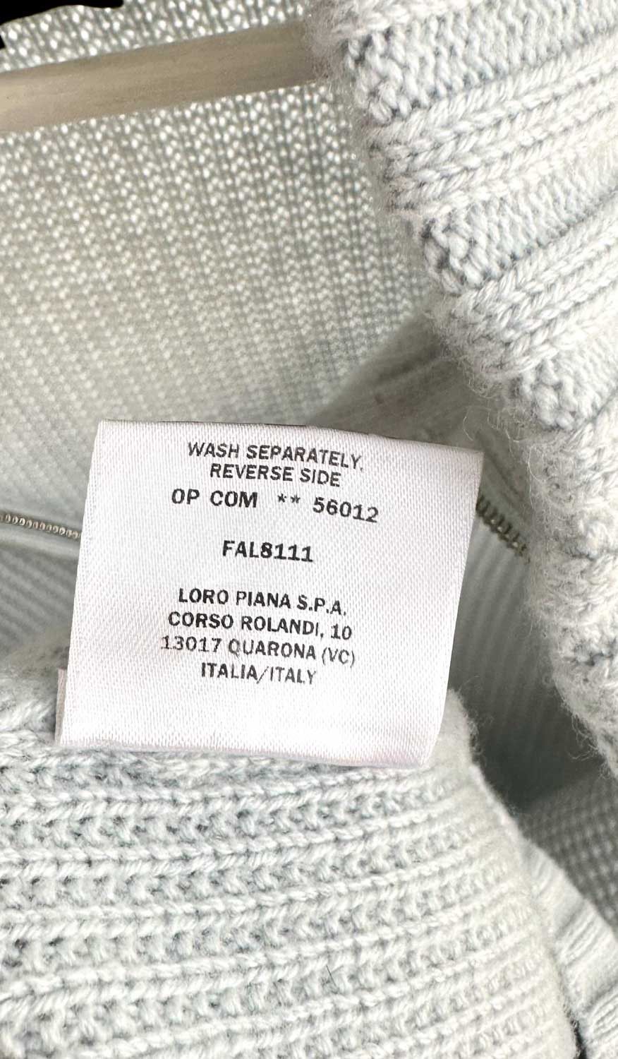 Loro Piana Men's cashmere sweater Loro Piana Size US XXL / EU 58 / 5 - 8 Thumbnail