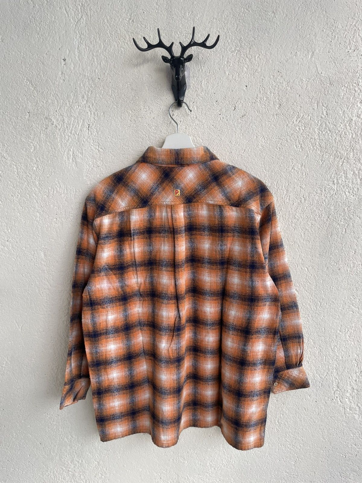 RRL Ralph Lauren 2000s 45rpm Patchwork Plaid Flannel Y2K Hysteric Ifsix LGB Size US XL / EU 56 / 4 - 8 Thumbnail