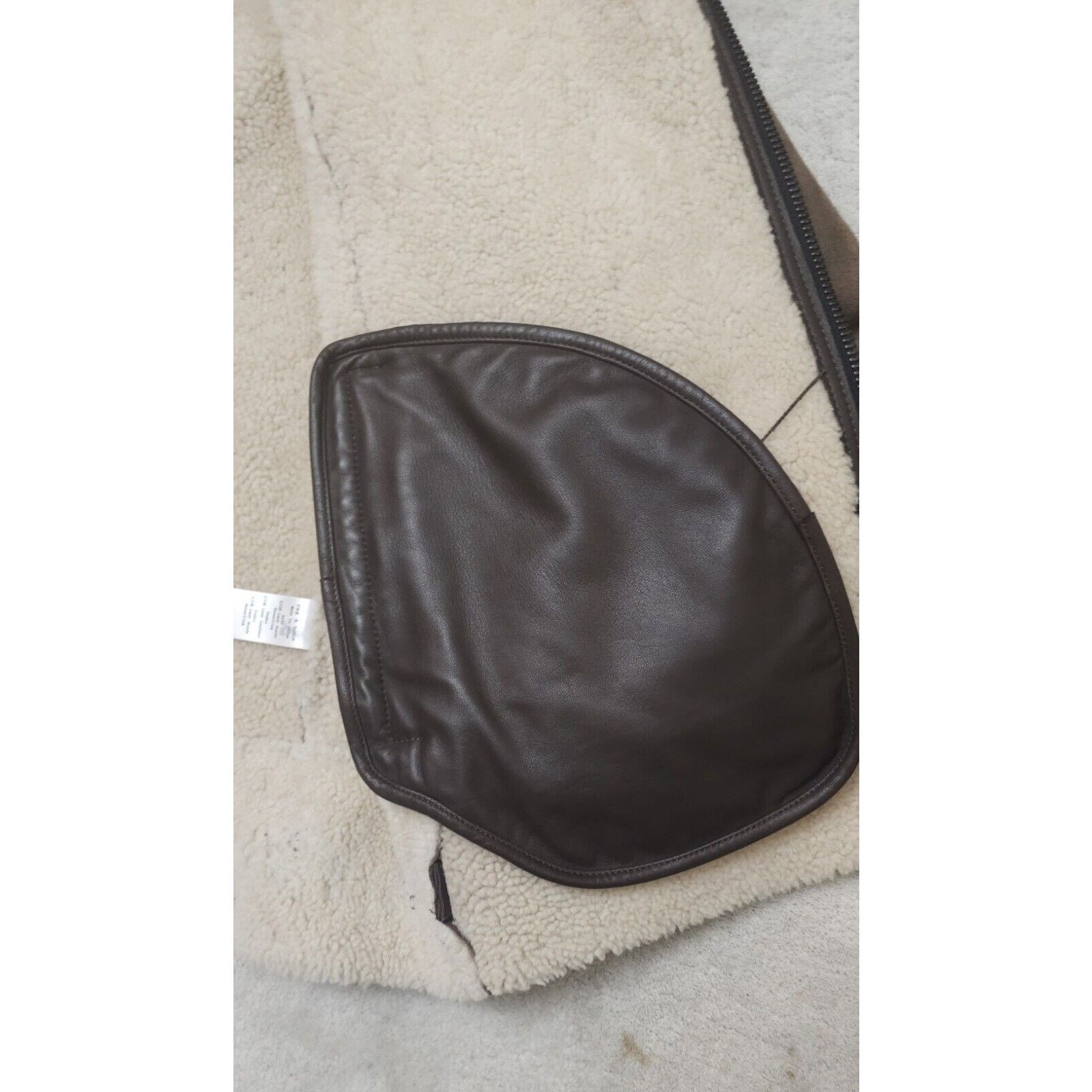 Rag & Bone Rag & Bone Vintage Shearling Lamb Suede Bomber Sz 40 $2295 Size US XXS / EU 40 - 10 Thumbnail