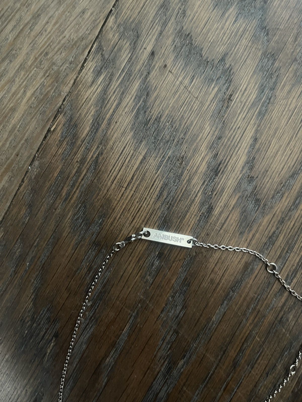 Ambush Design 925 Sterling Silver Ambush AMB Initial Necklace Size ONE SIZE - 4 Thumbnail