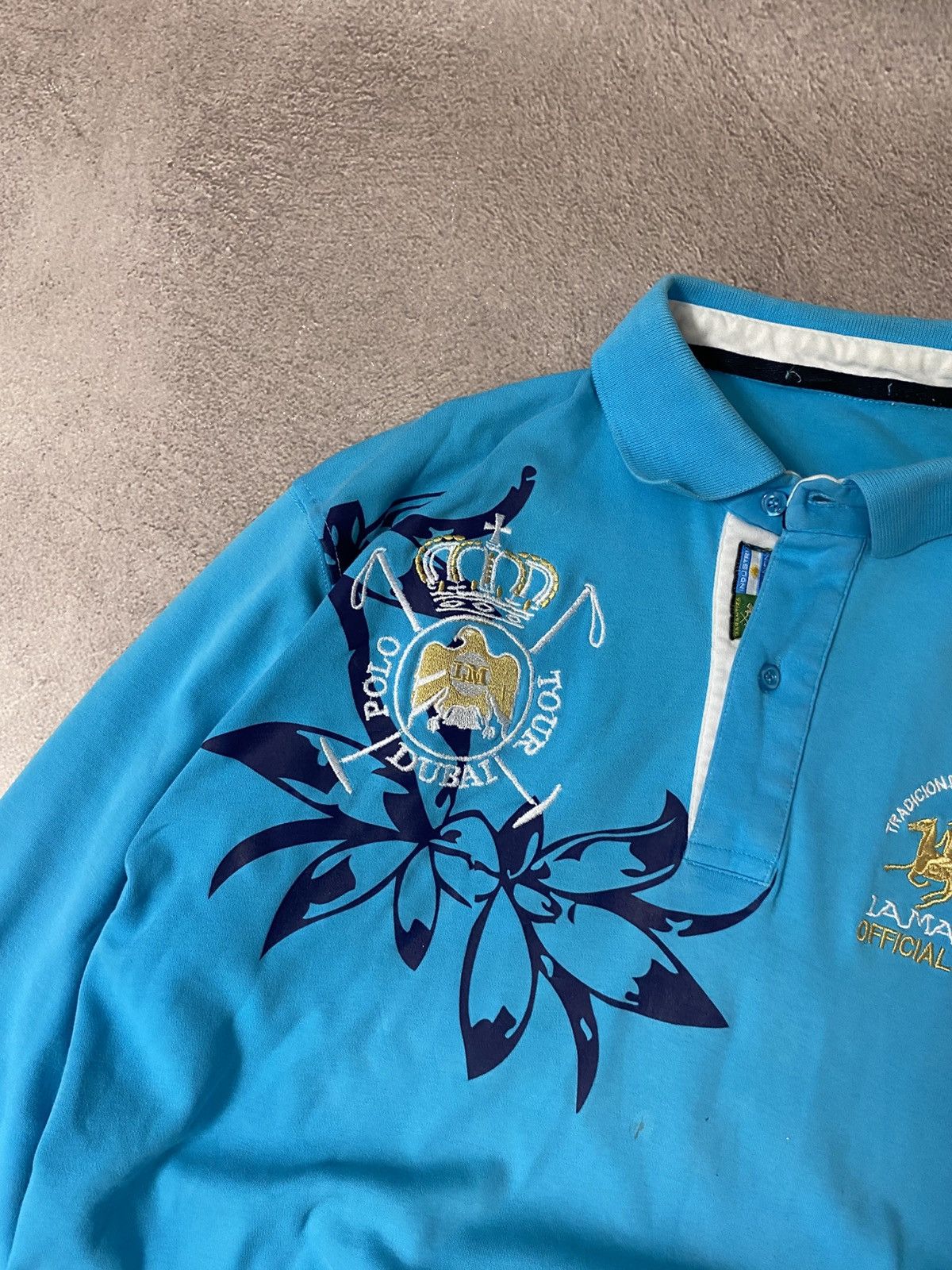 La Martina × Vintage La Martina Polo Ralph Like Dubai vintage rugby jersey Size US XL / EU 56 / 4 - 4 Thumbnail