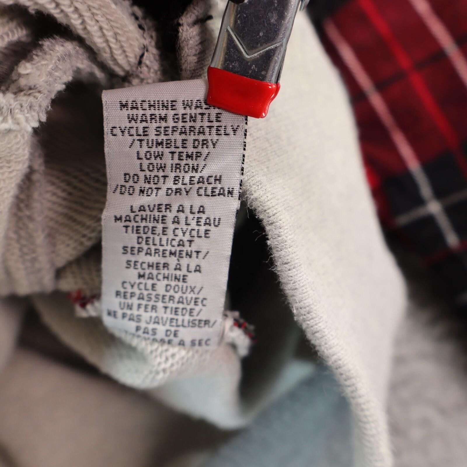 Staple Staple Pigeon Brand Plaid sweatshirt 1/4 zip Hoodie Medium Size US M / EU 48-50 / 2 - 7 Thumbnail