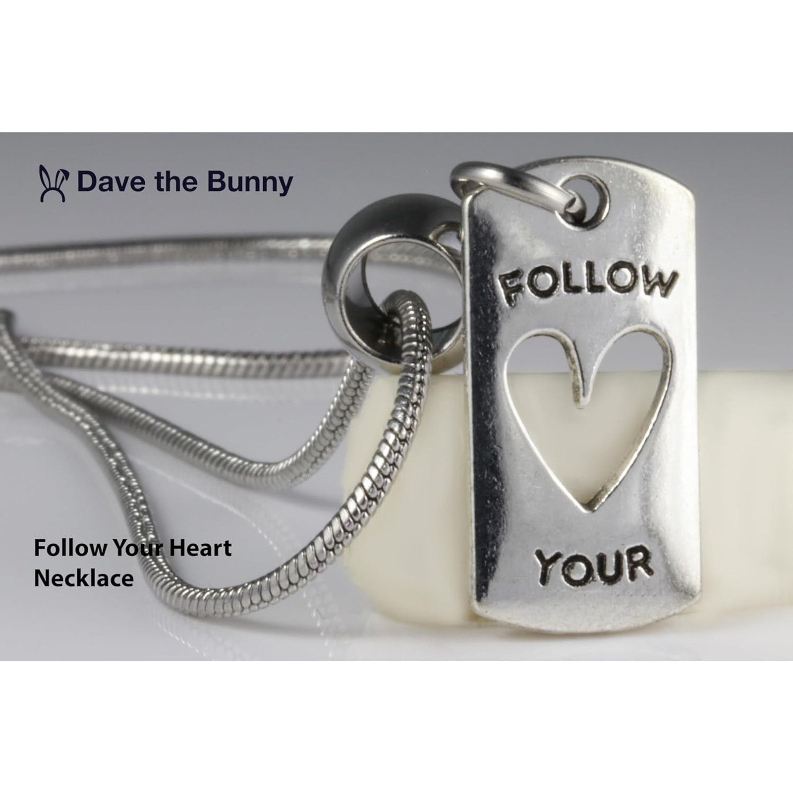 & Other Stories Follow Your Heart Necklace - An Inspirational Necklace Size ONE SIZE - 4 Thumbnail