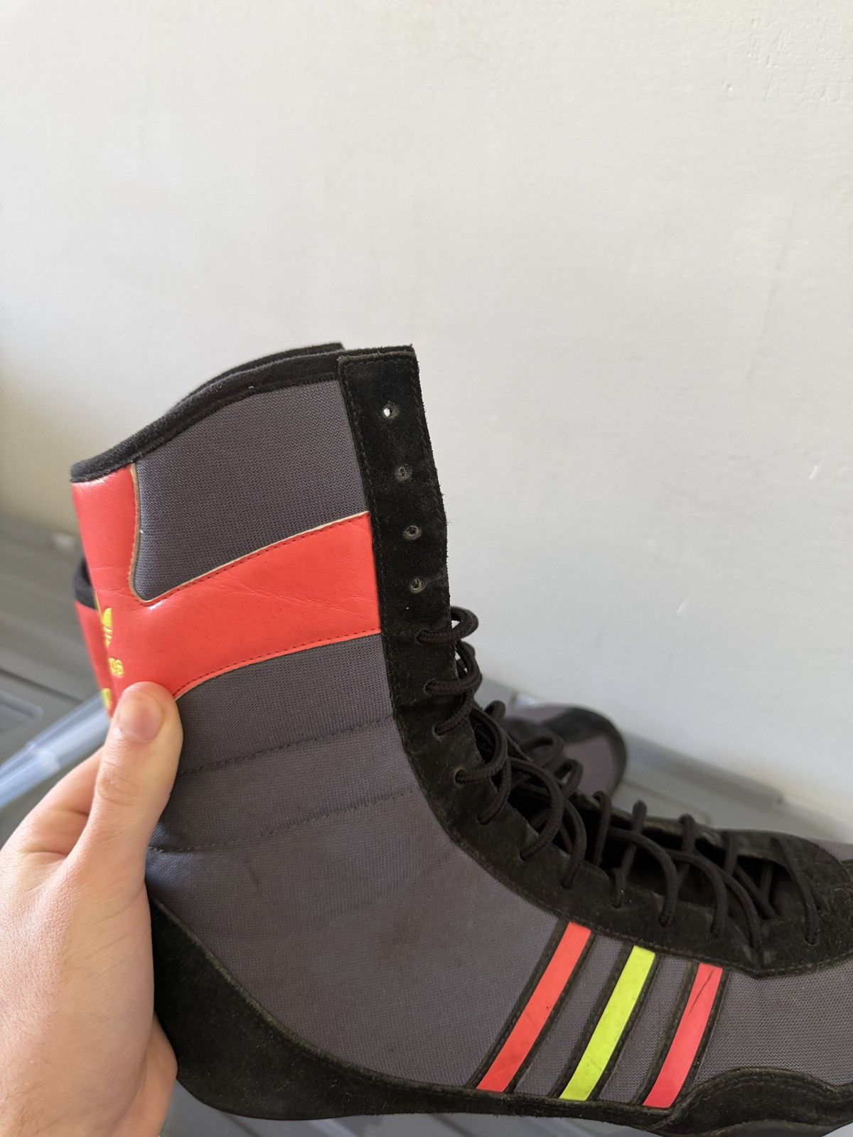 Adidas Adidas vintage wrestling boxing boots opium avant garde 2000 Size US 12 / EU 45 - 6 Thumbnail