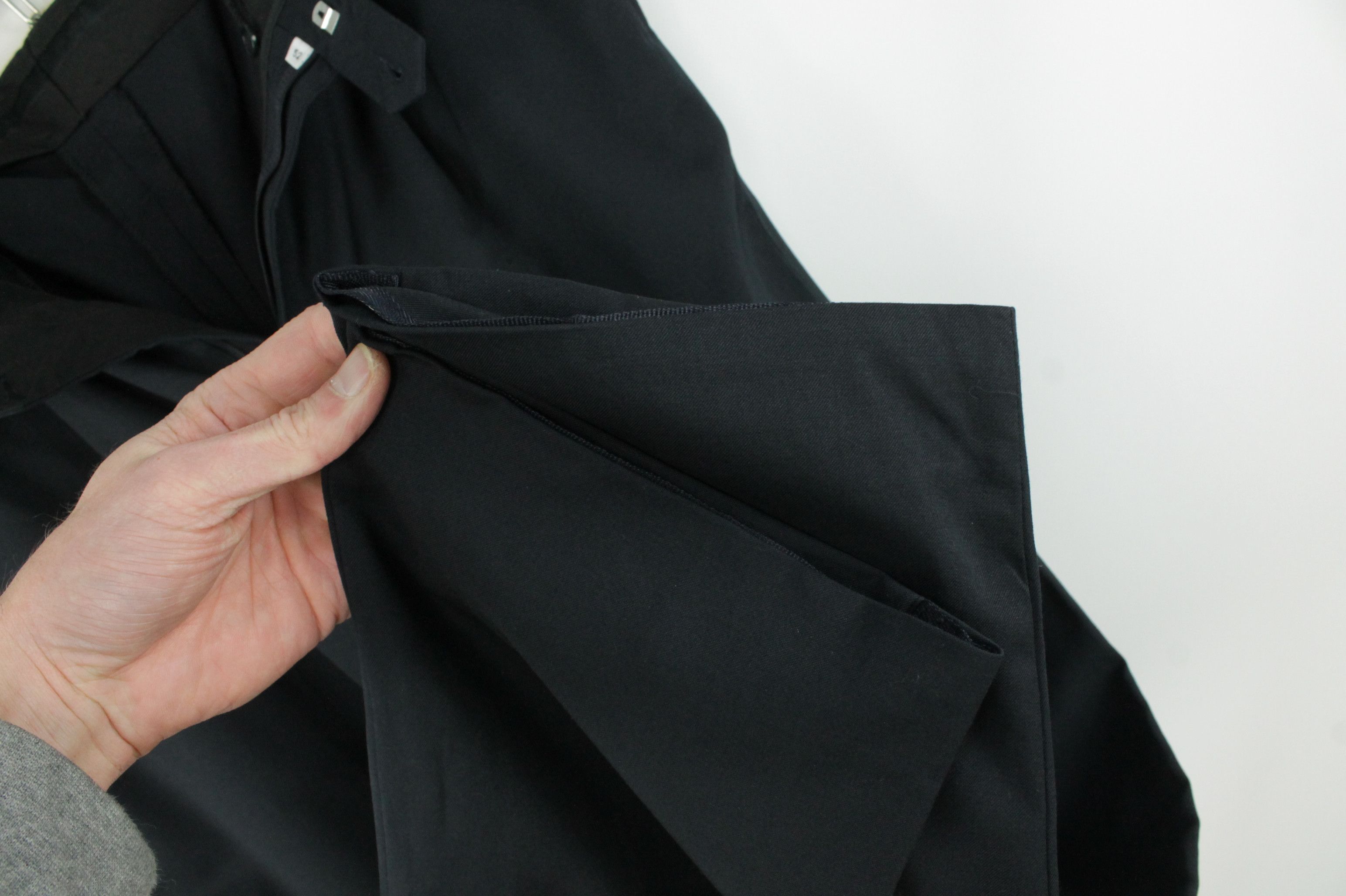 Yves Saint Laurent Yves Saint Laurent Pour Homme Pleated Formal Wool Trousers Size 42R - 5 Thumbnail