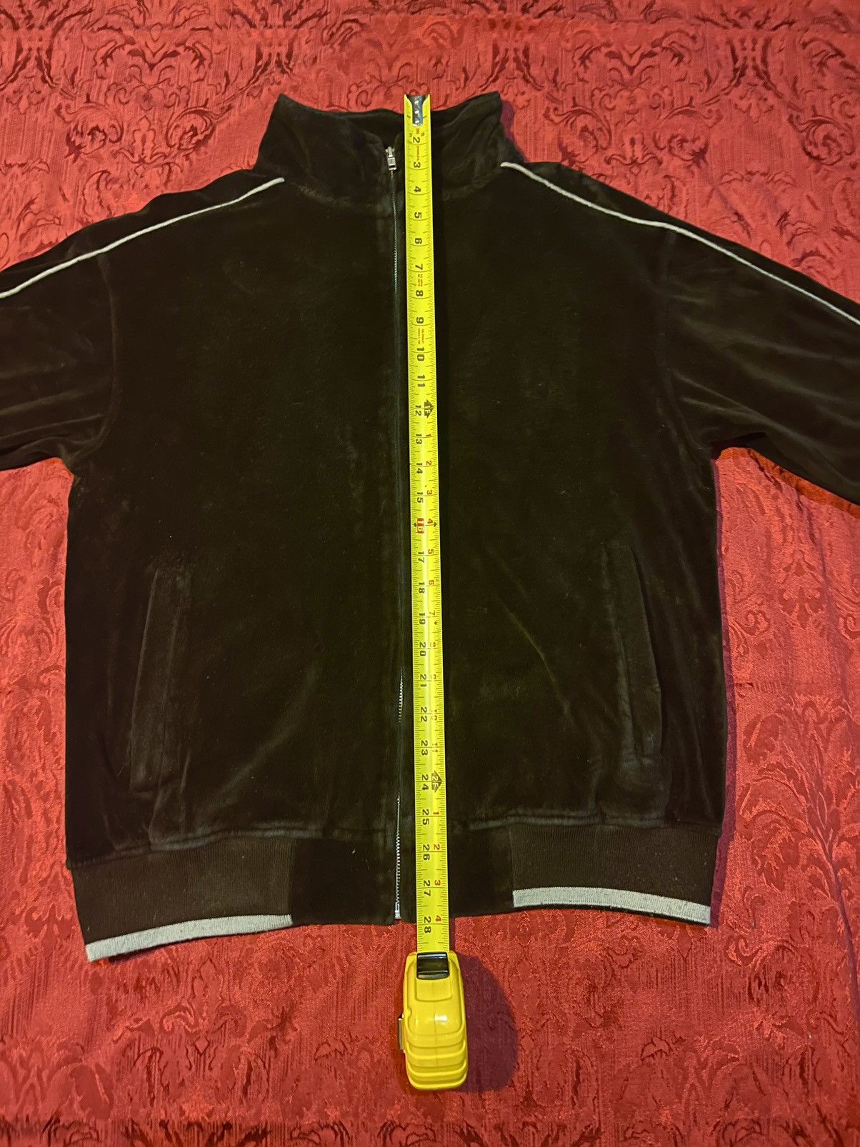 Other Black and Grey Velvet Jacket Size US M / EU 48-50 / 2 - 3 Thumbnail