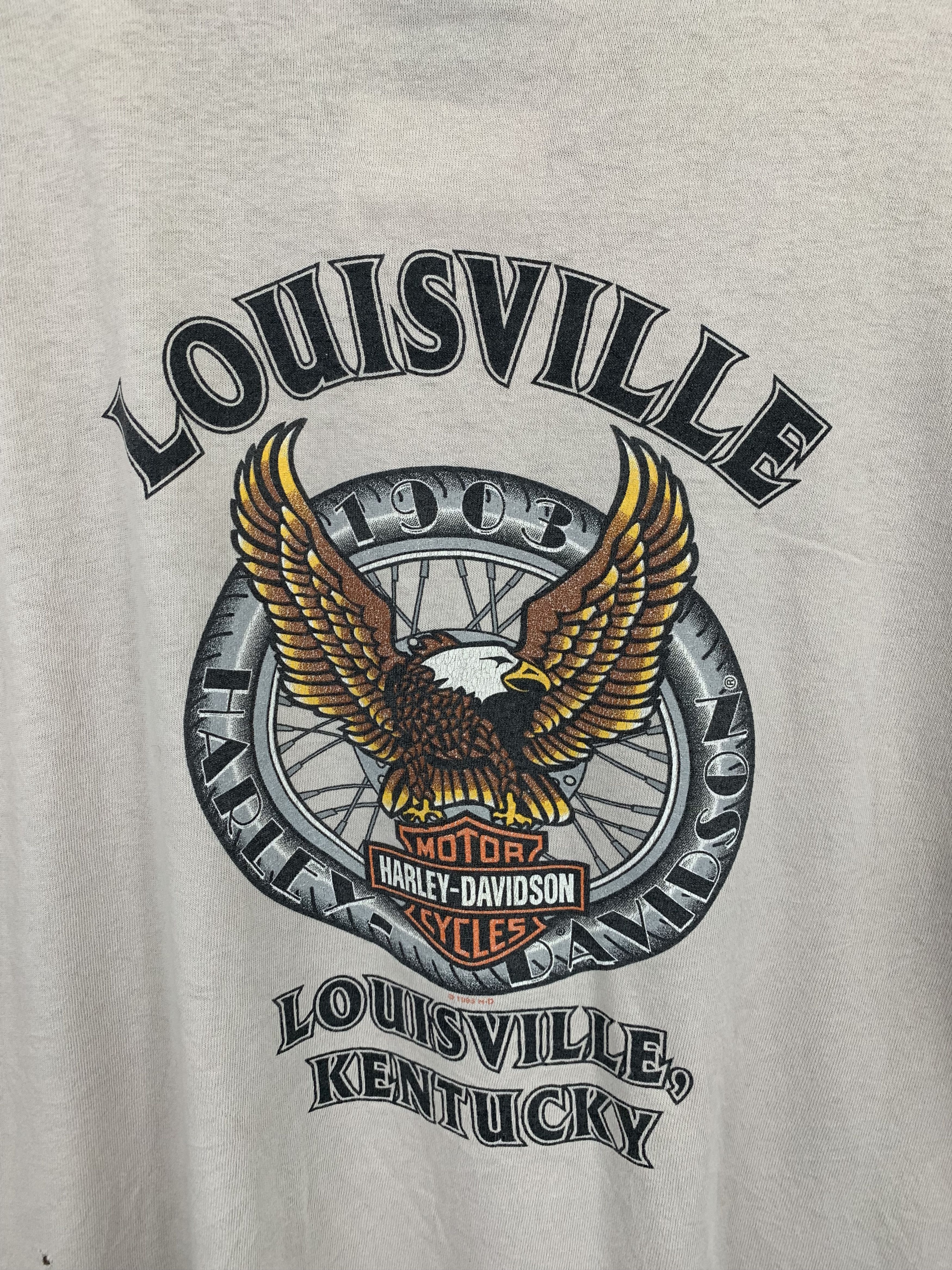 Harley Davidson Vintage 90s Harley Davidson Long Sleeve T Shirt TA0238 Size US XL / EU 56 / 4 - 7 Thumbnail