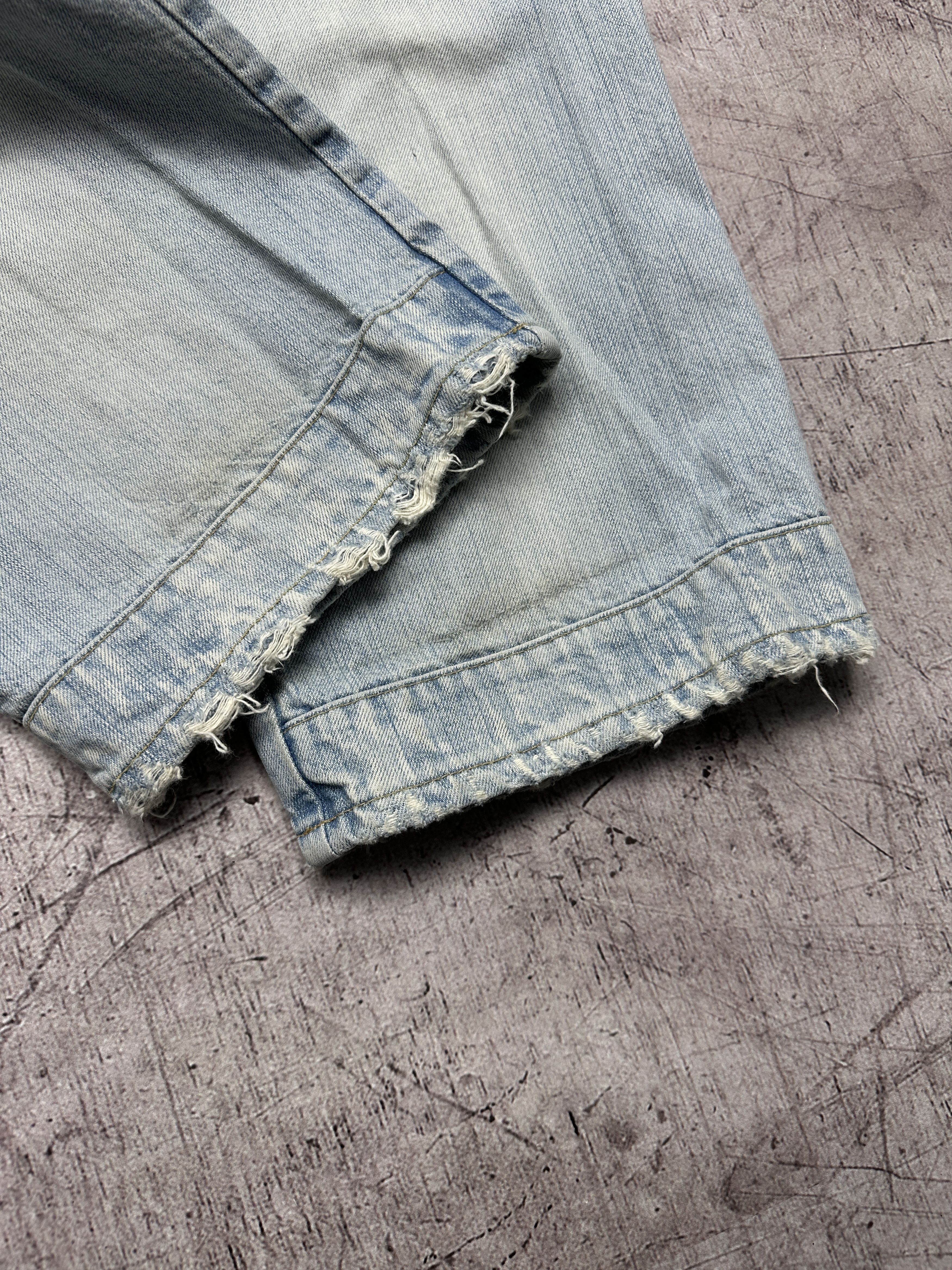G-Star × Vintage G Star Raw Vintage Mens Elwood Denim Pants Double Knee Jeans Size US 31 - 7 Thumbnail