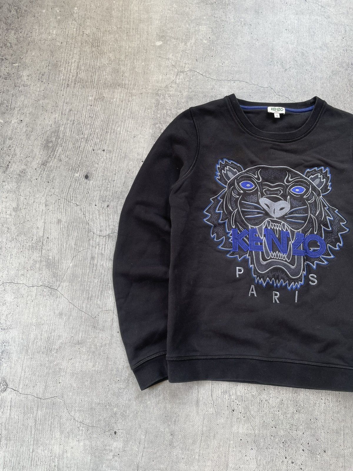 Kenzo Kenzo sweatshirt Y2K style tiger logo Size US XXS / EU 40 - 2 Thumbnail