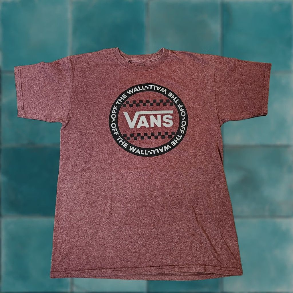 Vans 90s Vans Vintage Big Logo Crew Neck T Shirt | Grailed