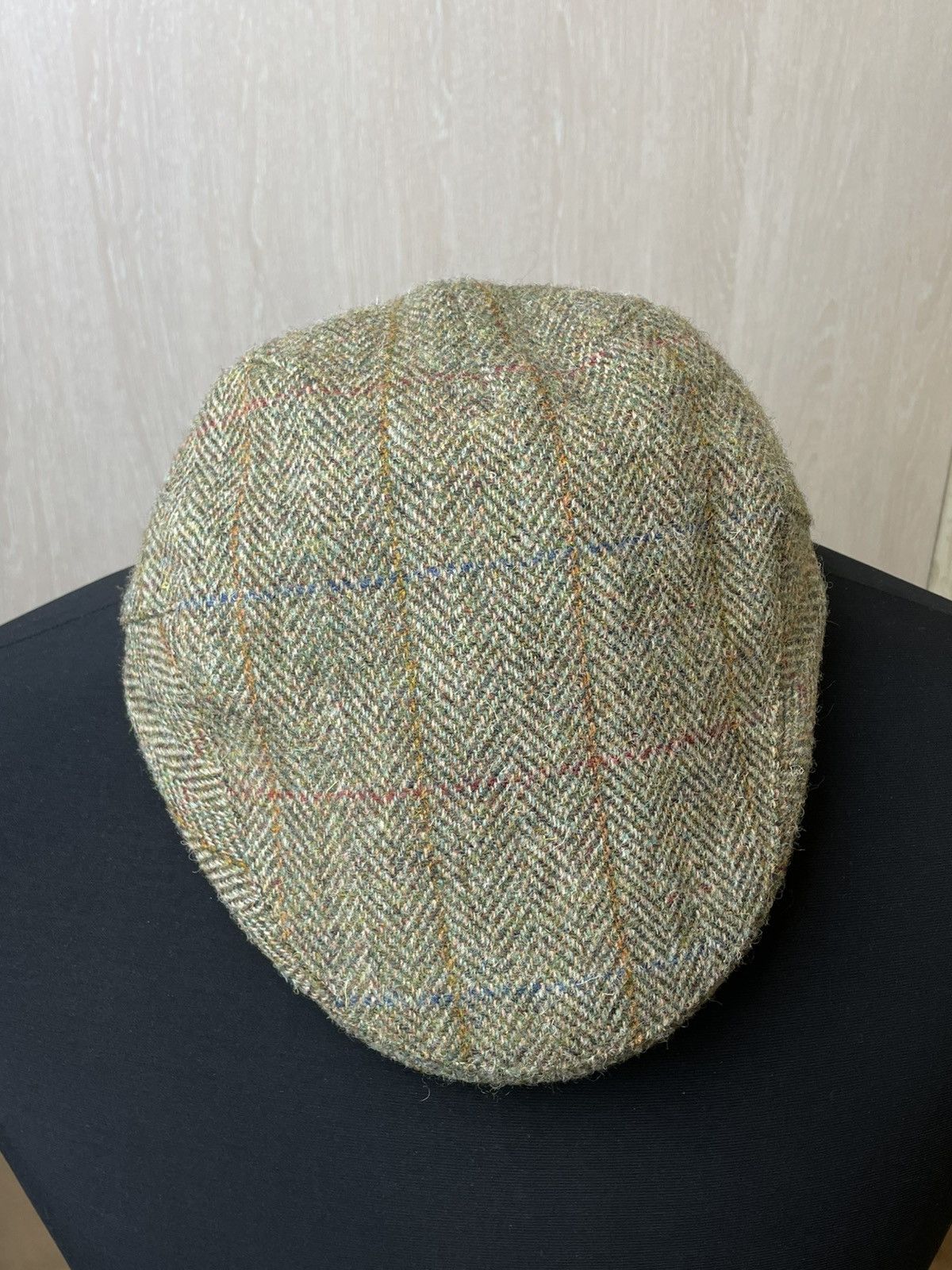 Harris Tweed Premium Harris Tweed Wool Newsboy Flat Cap Size ONE SIZE - 5 Thumbnail