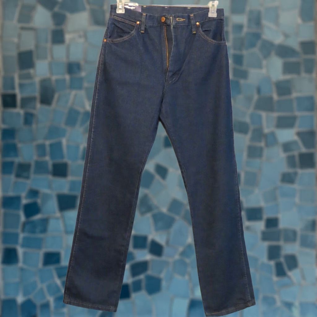 Wrangler VINTAGE Wrangler Cowboy Cut Jeans Slim Fit Womens 9 28x32 Blue Denim 14MWZ NWT Size 30" / US 8 / IT 44 - 1 Thumbnail