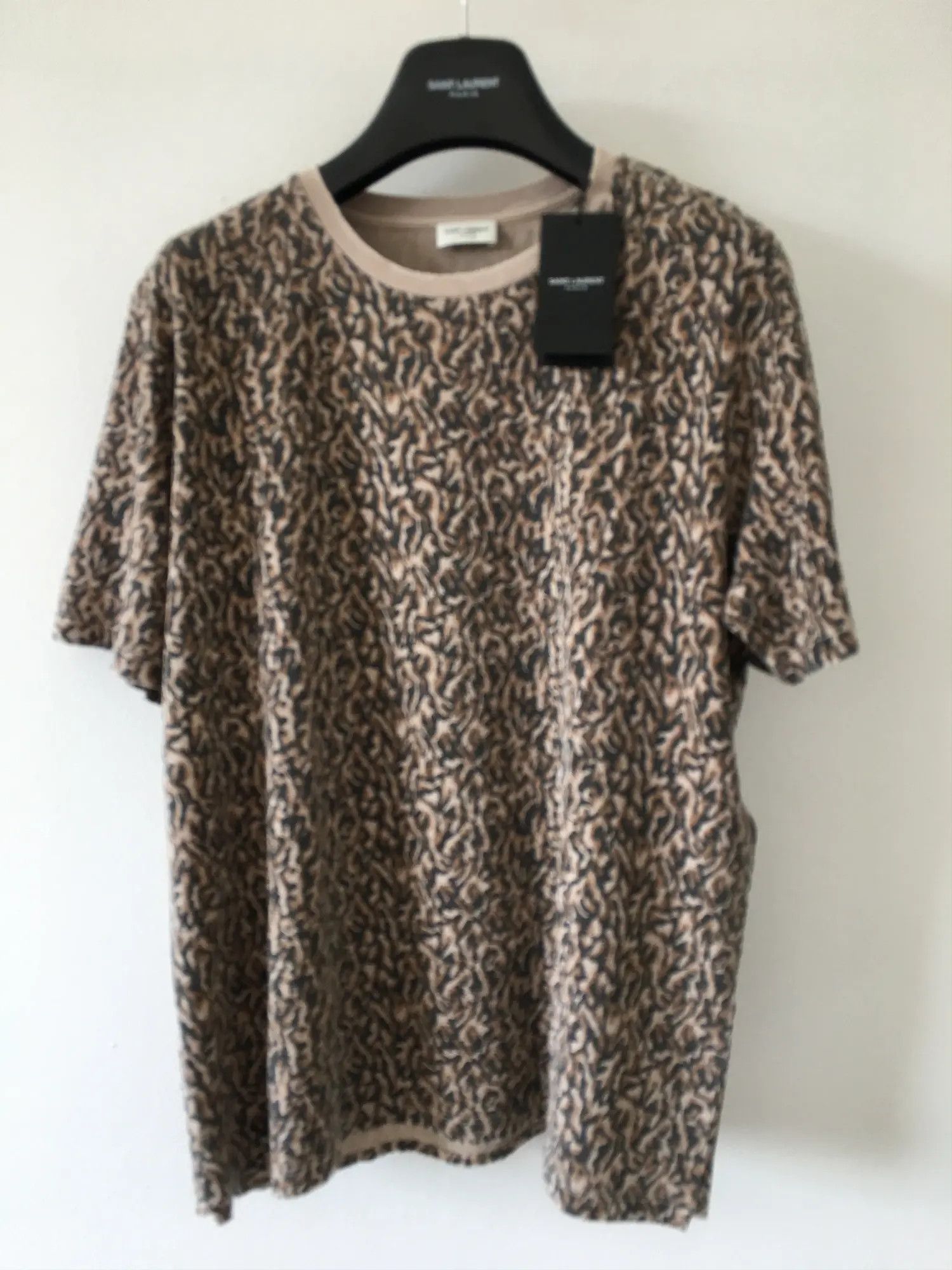 T-shirt Leopard Camouflage