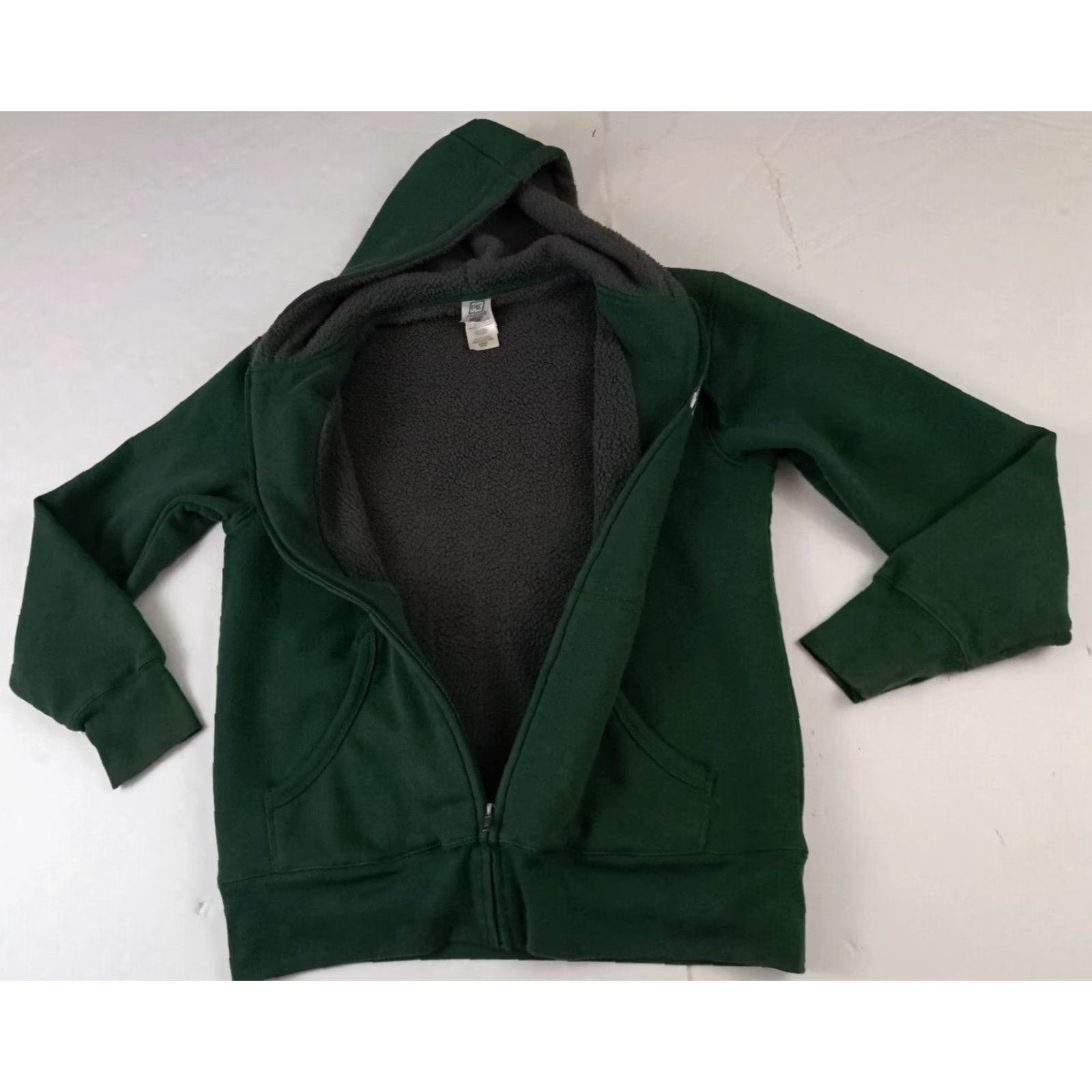 Vintage VINTAGE Michigan State Spartans Zip-Up Insulated Hooded Jacket M Pro Edge Green Basketball Hoodie Mens Womens Unisex Adults Jacket Size US M / EU 48-50 / 2 - 3 Thumbnail