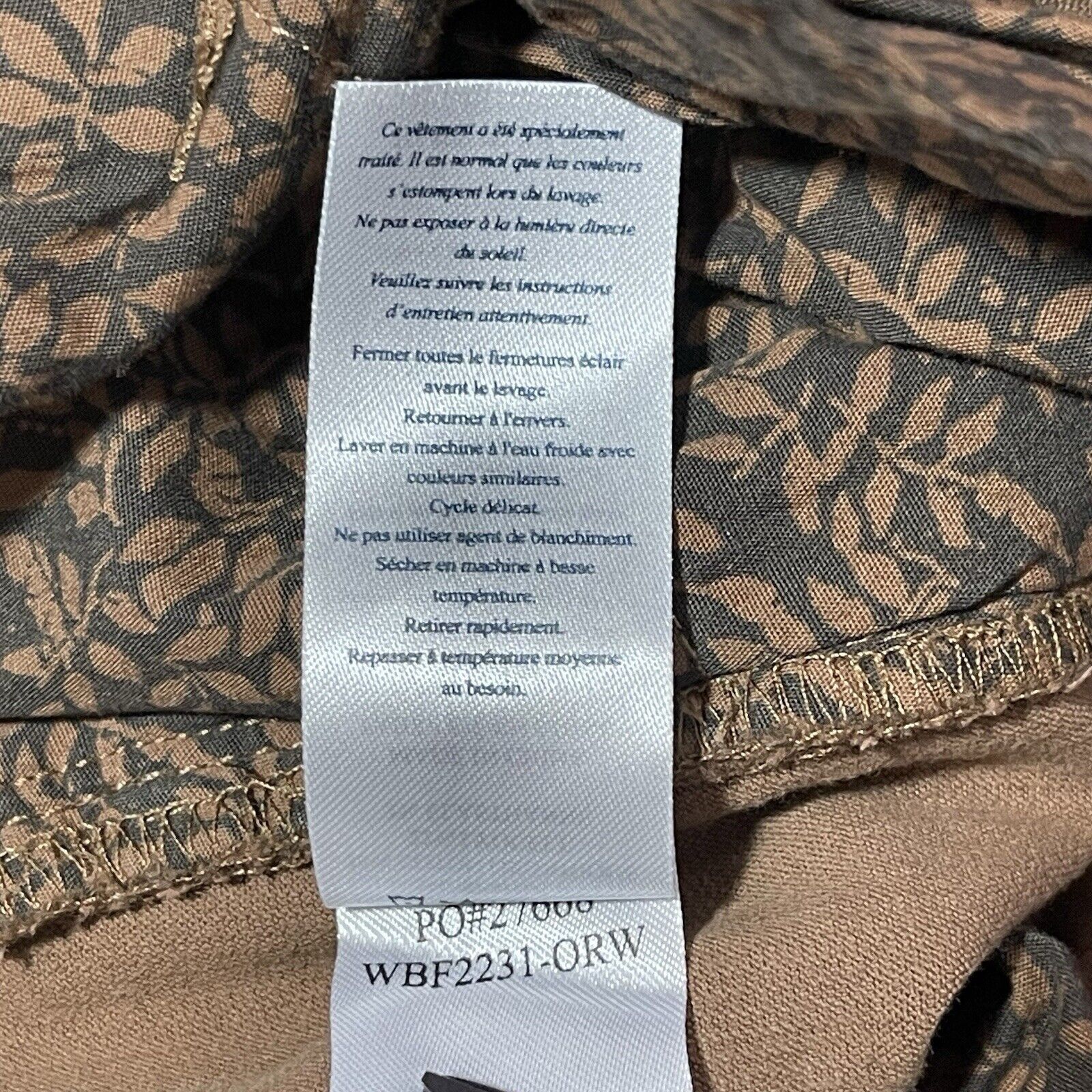 Faherty Faherty Corduroy Pants Womens 25 Brown Stretch Cord Julianne Size 25" / US 0 / IT 36 - 14 Thumbnail