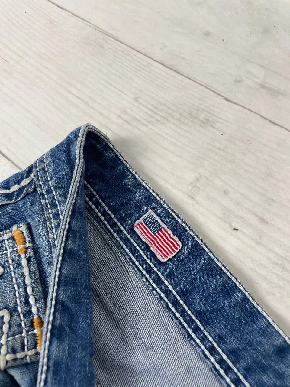 True Religion Vintage True Religion Joye Super Denim Jeans Y2K Japan Size US 36 / EU 52 - 12 Thumbnail