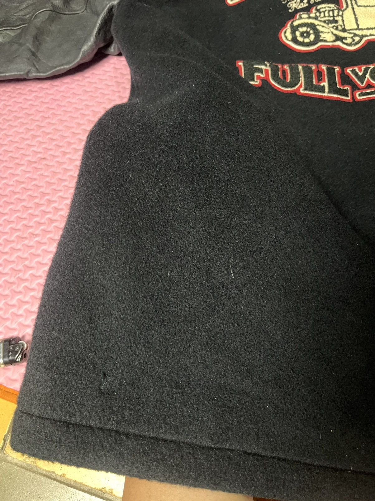 The Flat Head THE FLATHEAD Stajan Sleeve Leather Wool Amekaji Black Size US M / EU 48-50 / 2 - 15 Thumbnail