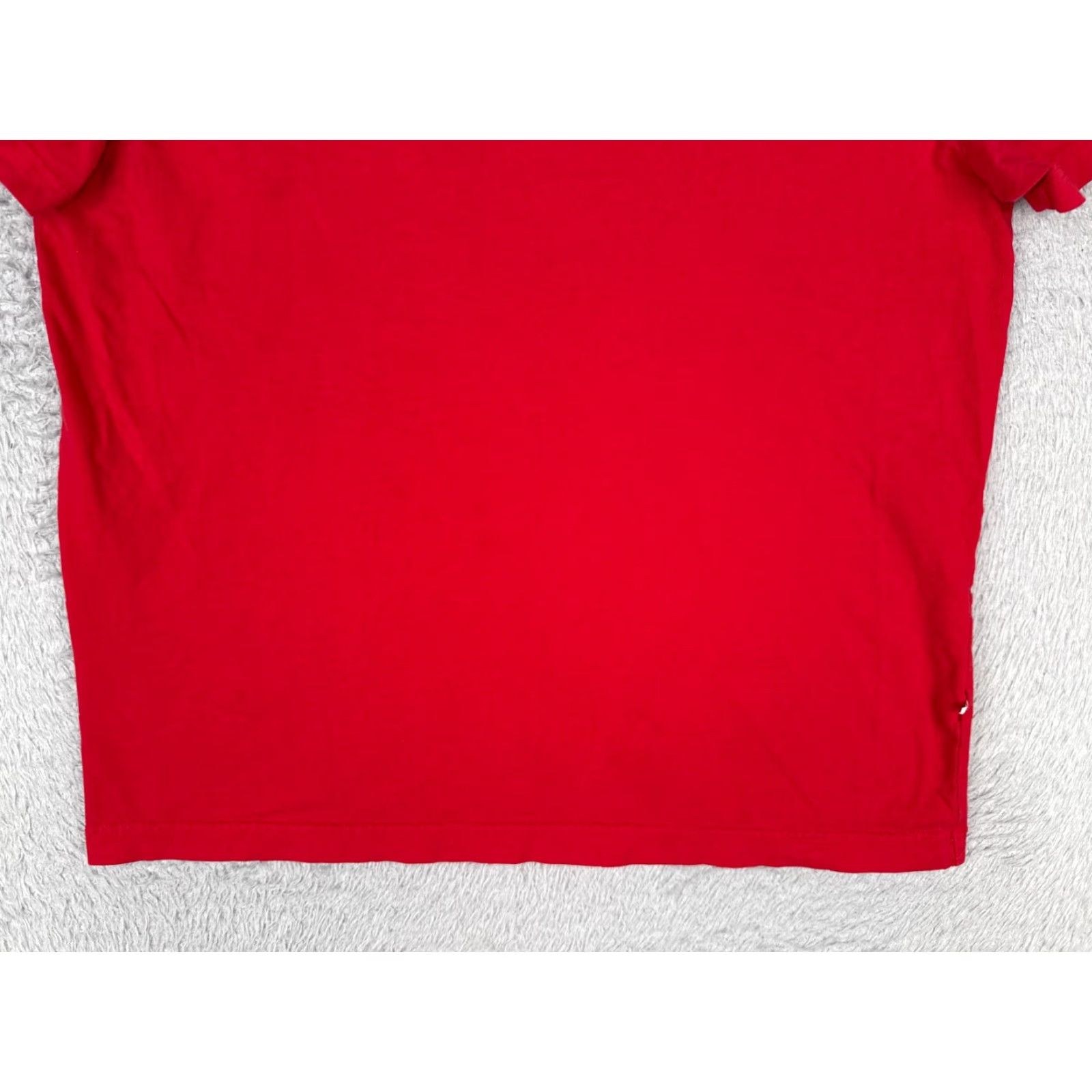Tommy Hilfiger Tommy Hilfiger Shirt Adult Large Red Crew Neck Short Sleeve 100% Cotton Men's T-Shirt Size US L / EU 52-54 / 3 - 5 Thumbnail