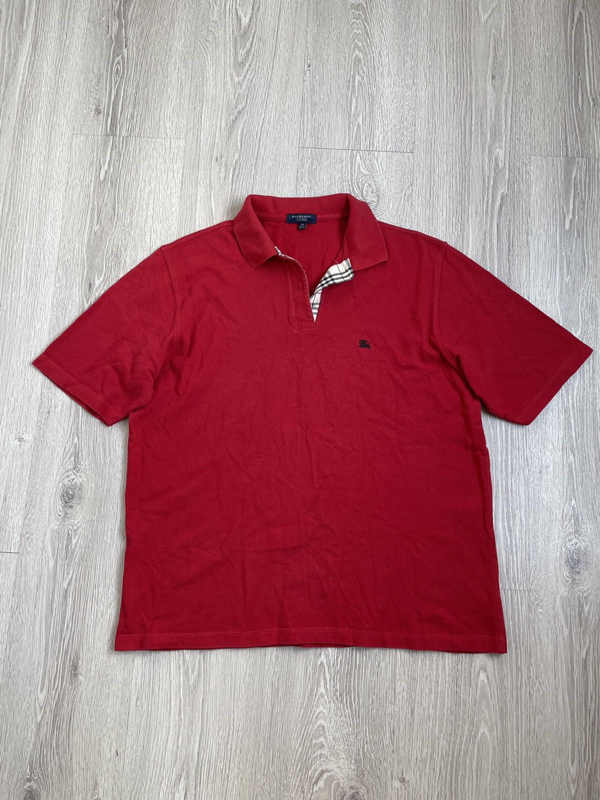 Burberry Y2K Burberry Vintage polo Size US XL / EU 56 / 4 - 1 Thumbnail