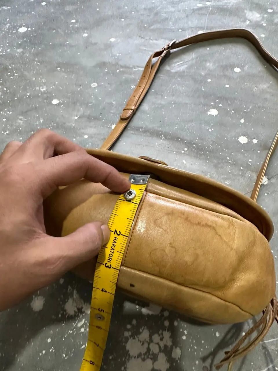 Yohji Yamamoto Vintage Yohji yamamoto Ysaccs Leather Crossbody / Sling bag Size ONE SIZE - 22 Thumbnail