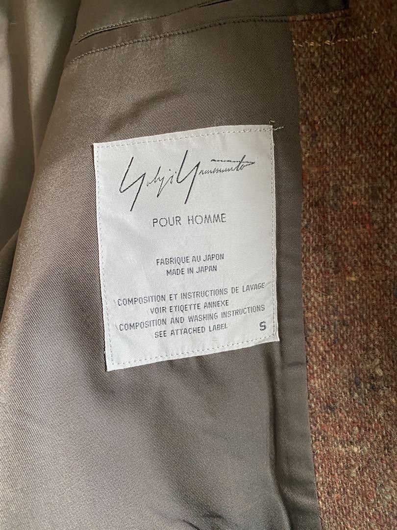 Yohji Yamamoto Yohji Yamamoto 95AW Tweed switching jacket Size US S / EU 44-46 / 1 - 5 Thumbnail