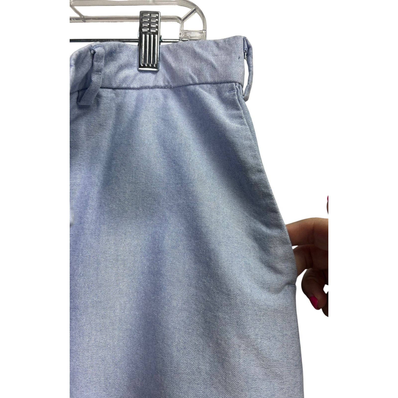 Ralph Lauren Polo by Ralph Lauren New York Light Blue Oxford Shorts Size US 38 / EU 54 - 8 Thumbnail