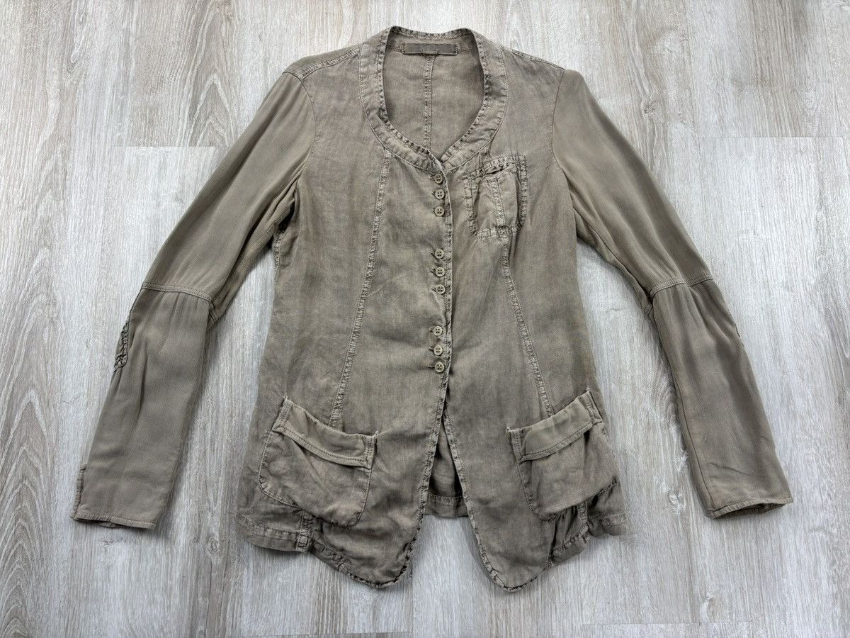 Japanese Brand × Transit Womens linen jacket Transit Par Such Size 2 Size S / US 4 / IT 40 - 2 Thumbnail