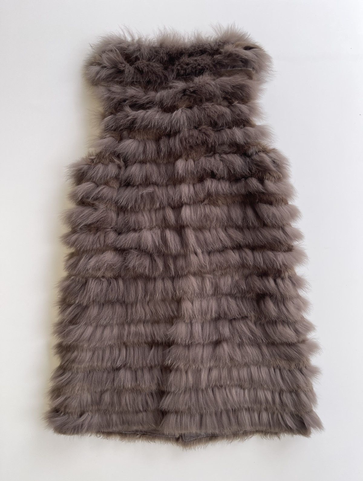 Vintage Vintage Raccoon Fox Fur Long Vest Size S / US 4 / IT 40 - 3 Thumbnail