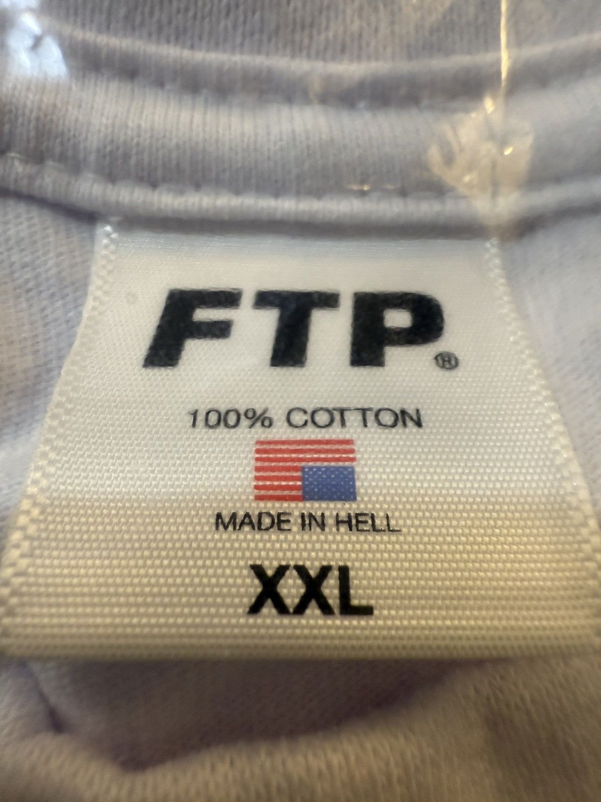 Fuck The Population FTP DS White Technical Specs Tee Size US XXL / EU 58 / 5 - 3 Thumbnail