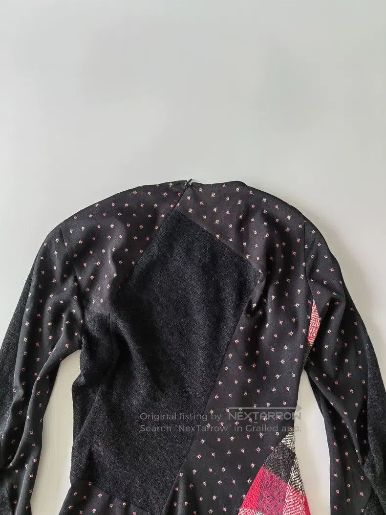 Comme des Garcons Comme Des Garcons Mixed material patchwork dress Size XS / US 0-2 / IT 36-38 - 5 Thumbnail