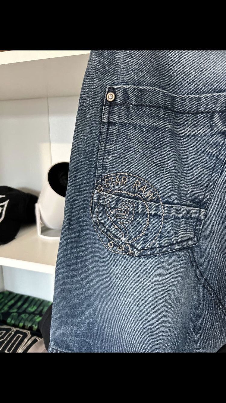 G-Star Vintage G-Star Raw Elwood Loose/Relaxed – Y2K Streetwear Size US 32 / EU 48 - 4 Thumbnail