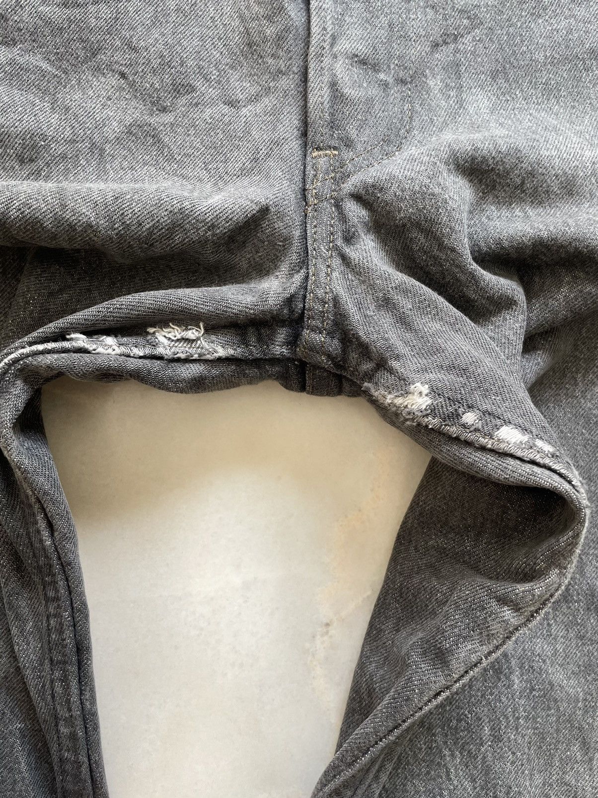 Levi's Vintage 90s Levis 501 All Black Jeans Size US 32 / EU 48 - 8 Thumbnail
