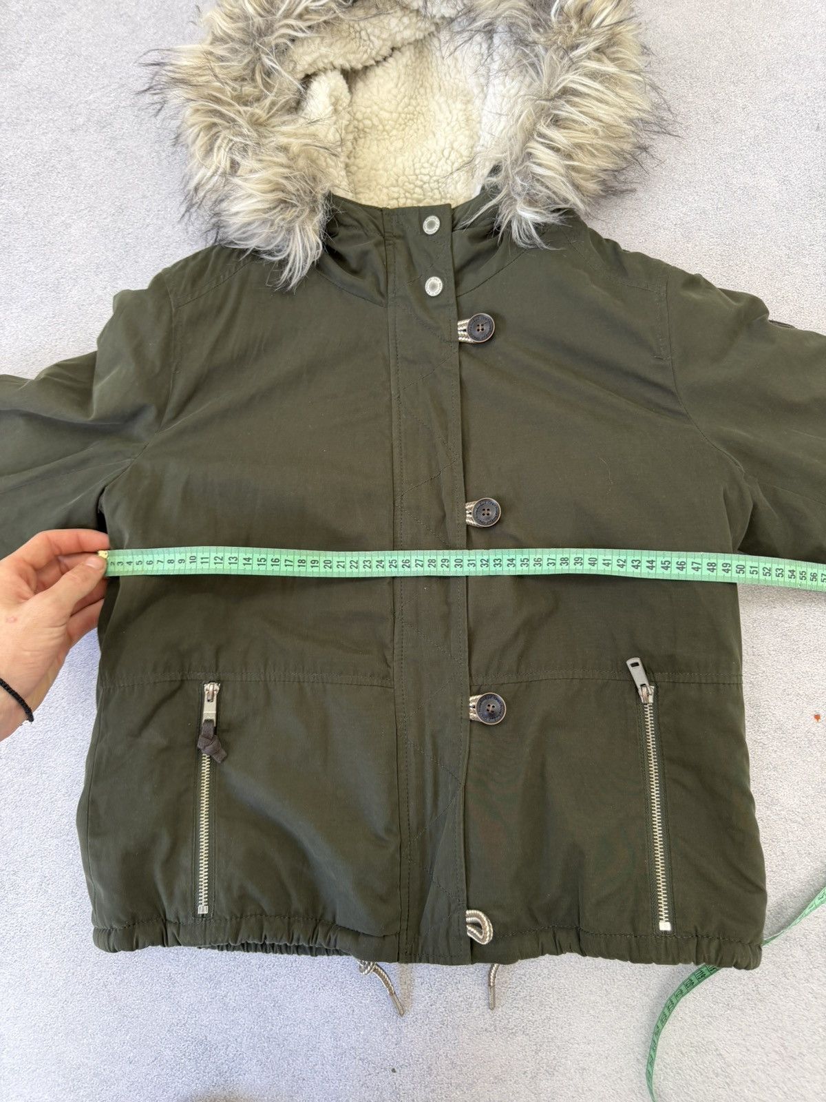 Japanese Brand 00s Hysteric Glamour Style Fur Hood Jacket Avant Garde Size US M / EU 48-50 / 2 - 11 Thumbnail