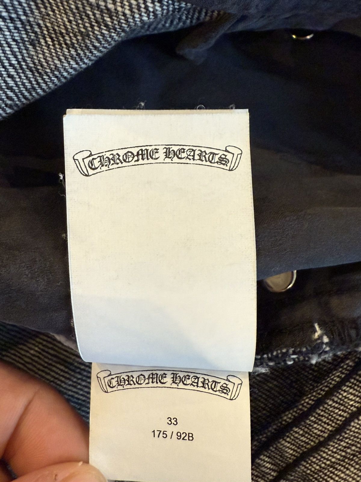 Chrome Hearts Chrome hearts jeans Size US 33 - 9 Thumbnail