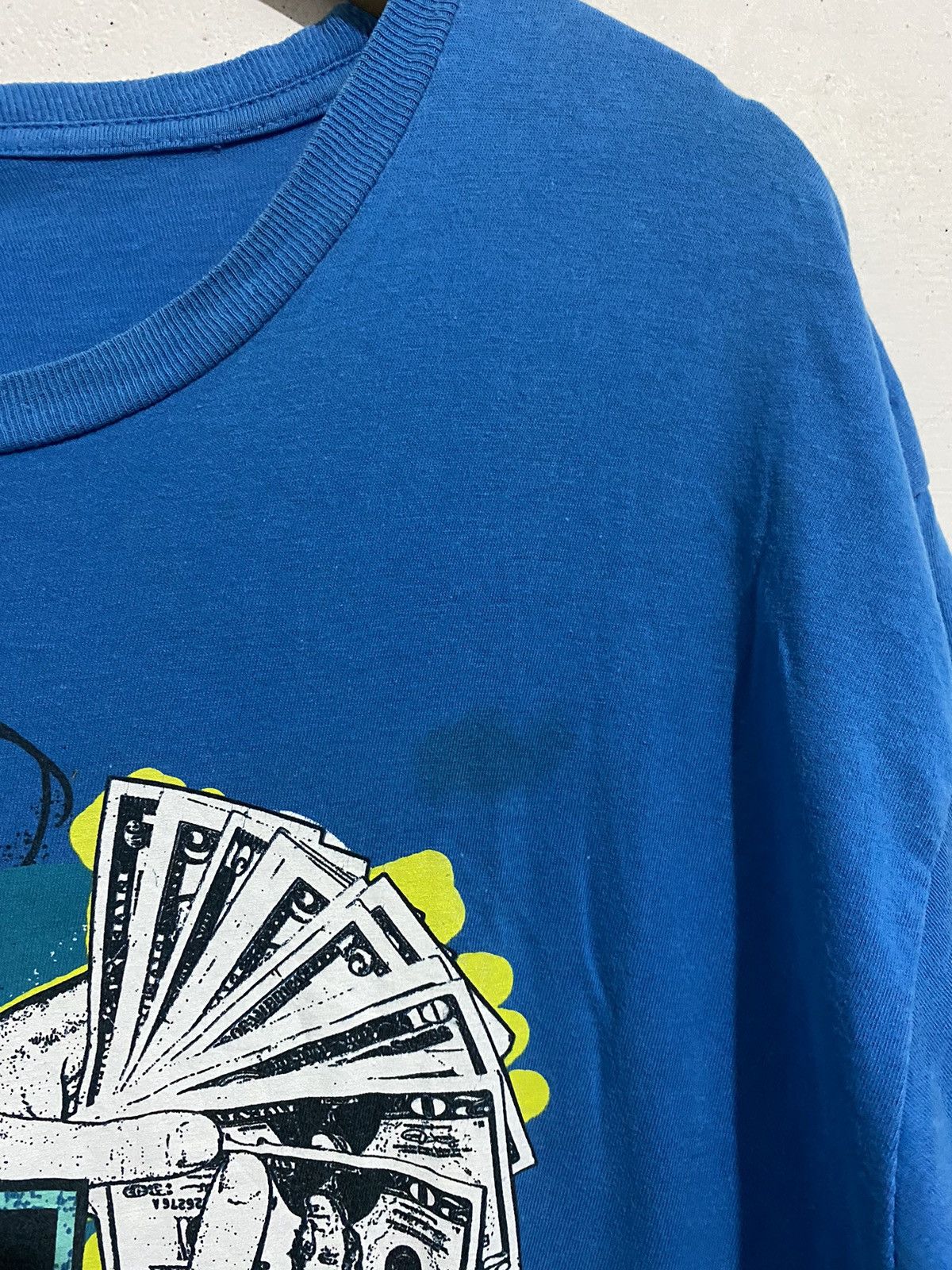 Band Tees Vintage All Time Low The Hustler Club Distressed Tee AA0142 Size US XL / EU 56 / 4 - 4 Thumbnail