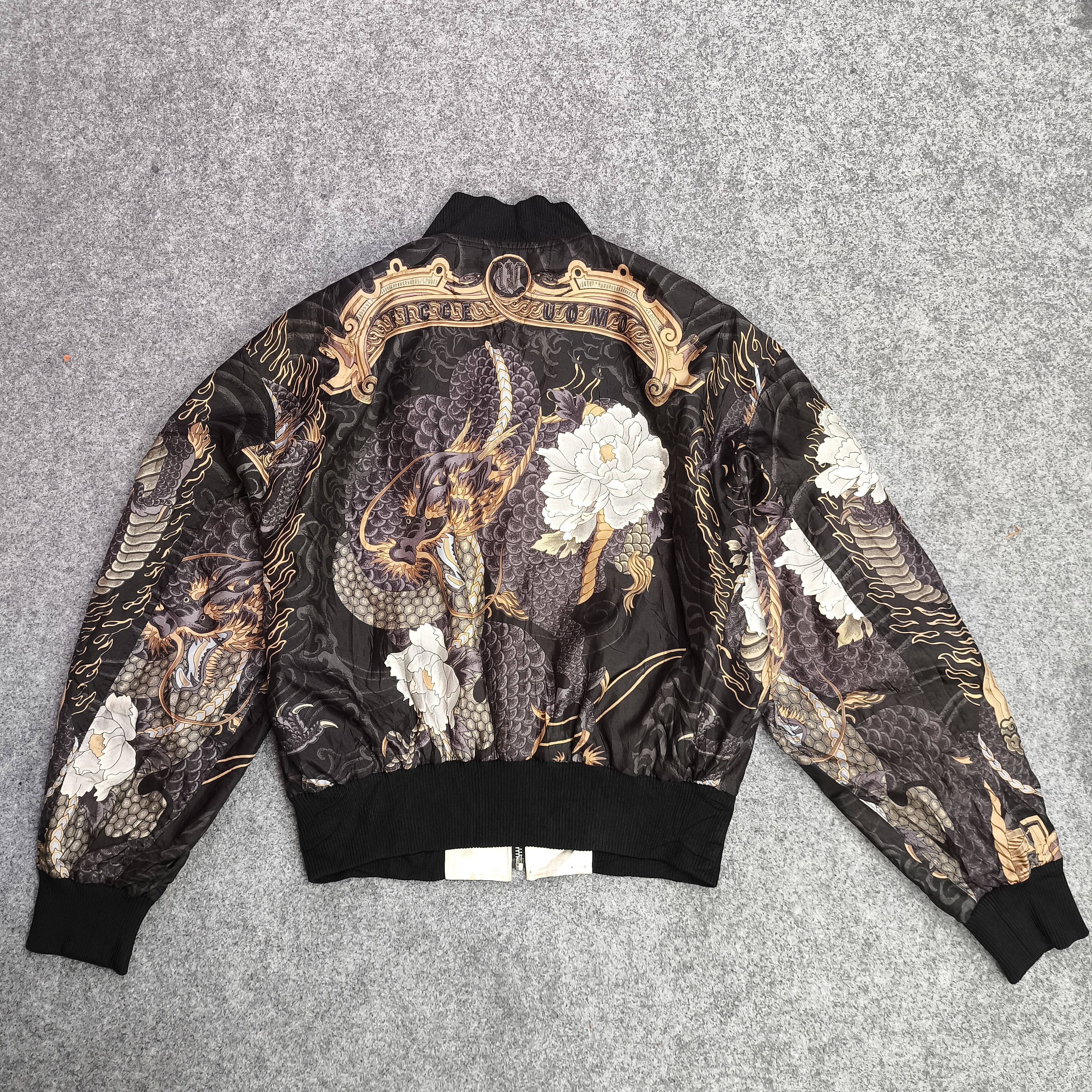 Issey Miyake ficce uomo yoshiyuki konishi reversible aop dragon jacket Size US L / EU 52-54 / 3 - 3 Thumbnail