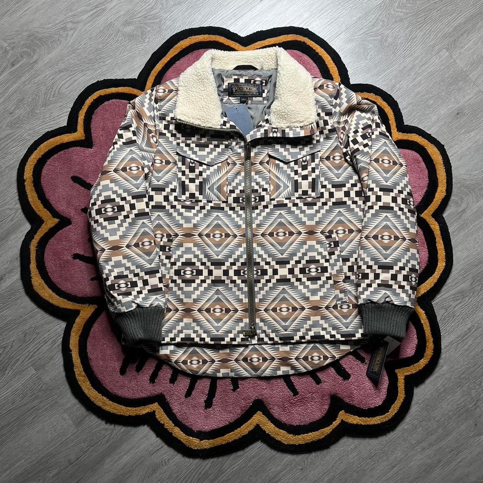 Pendleton Women’s Pendleton Madera Full Zip Pattern Jacket Size Medium Size M / US 6-8 / IT 42-44 - 1 Thumbnail