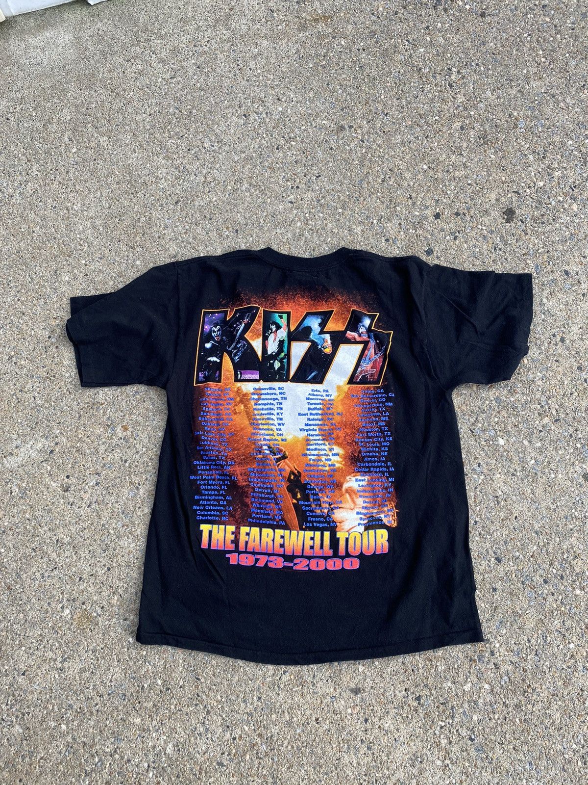 Band Tees × KISS × Vintage Vintage 2000 kiss the farewell tour tee Size US L / EU 52-54 / 3 - 2 Thumbnail