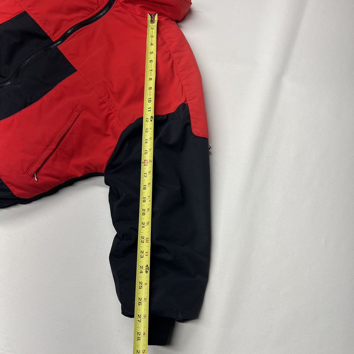 Vintage VTG Alpine Designs Jacket Red Black Goose Down Puffer Ski Size US L / EU 52-54 / 3 - 25 Thumbnail